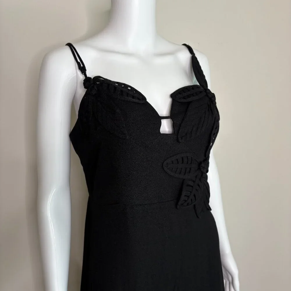 Farm Rio Flowered Bust Midi-Dress - Picture 5 of 7